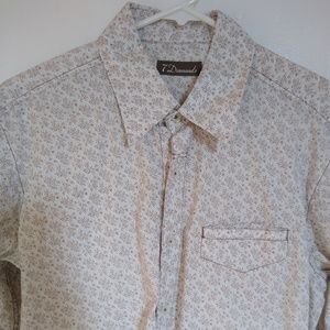 NWOT Diamonds long sleeve shirt S